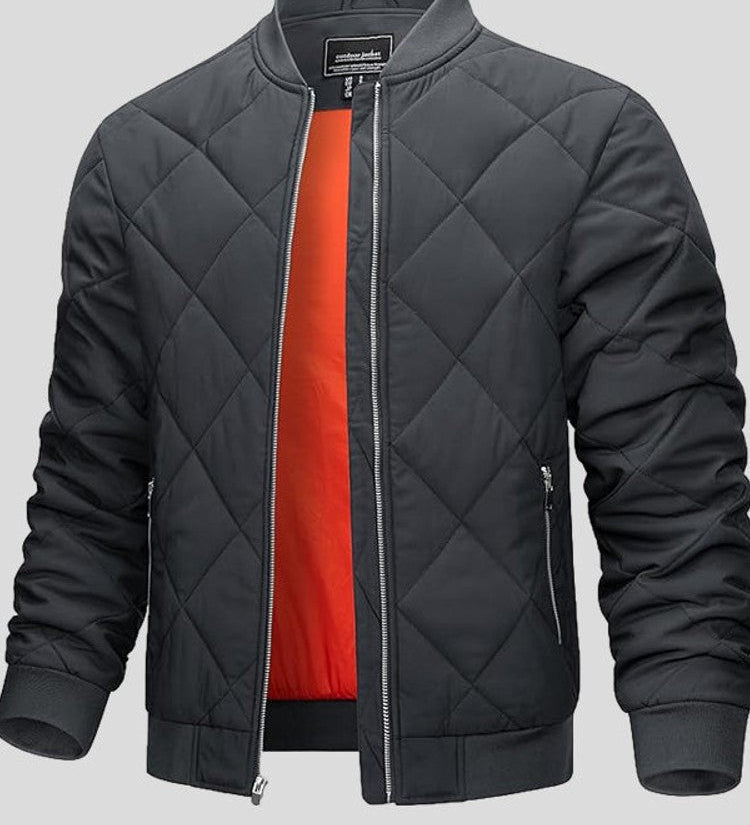 Morten™ | Chaqueta bomber elegante de ante
