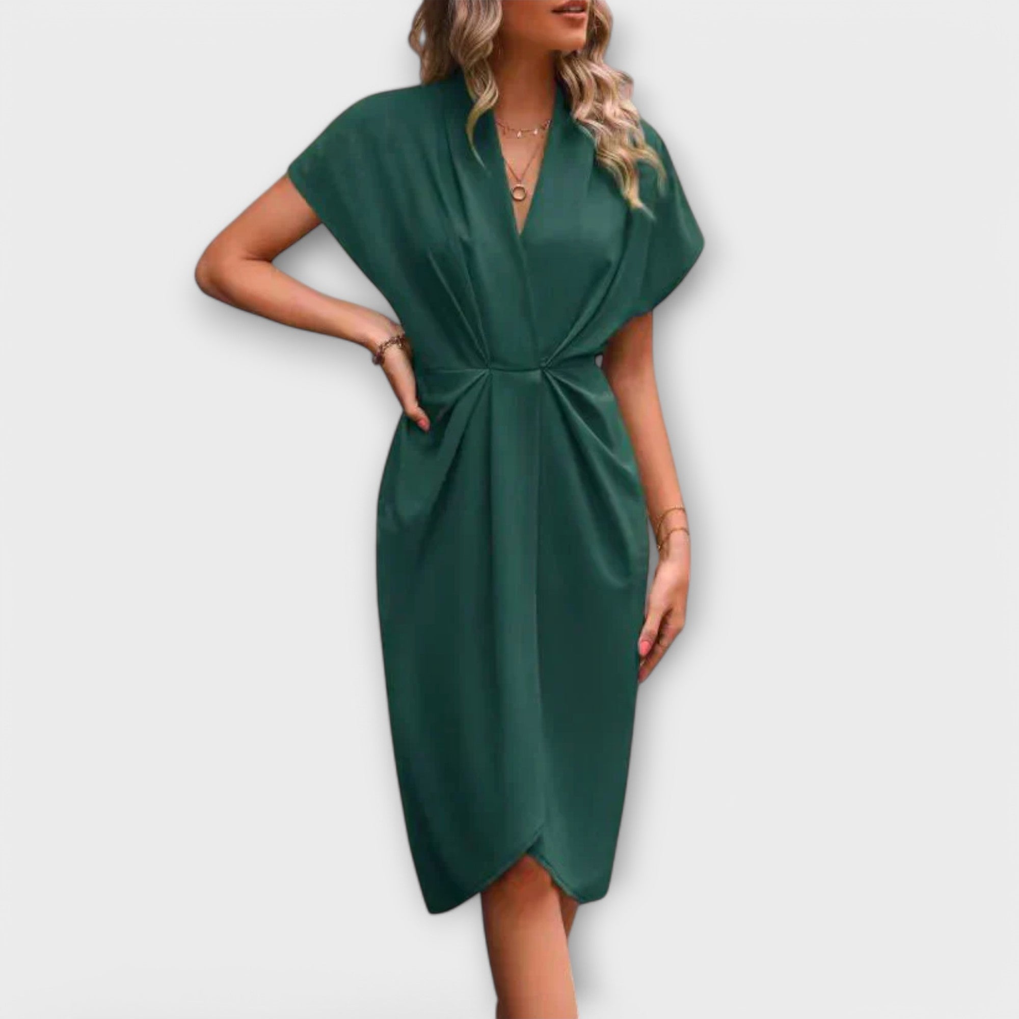 Serena - Vestido midi envolvente