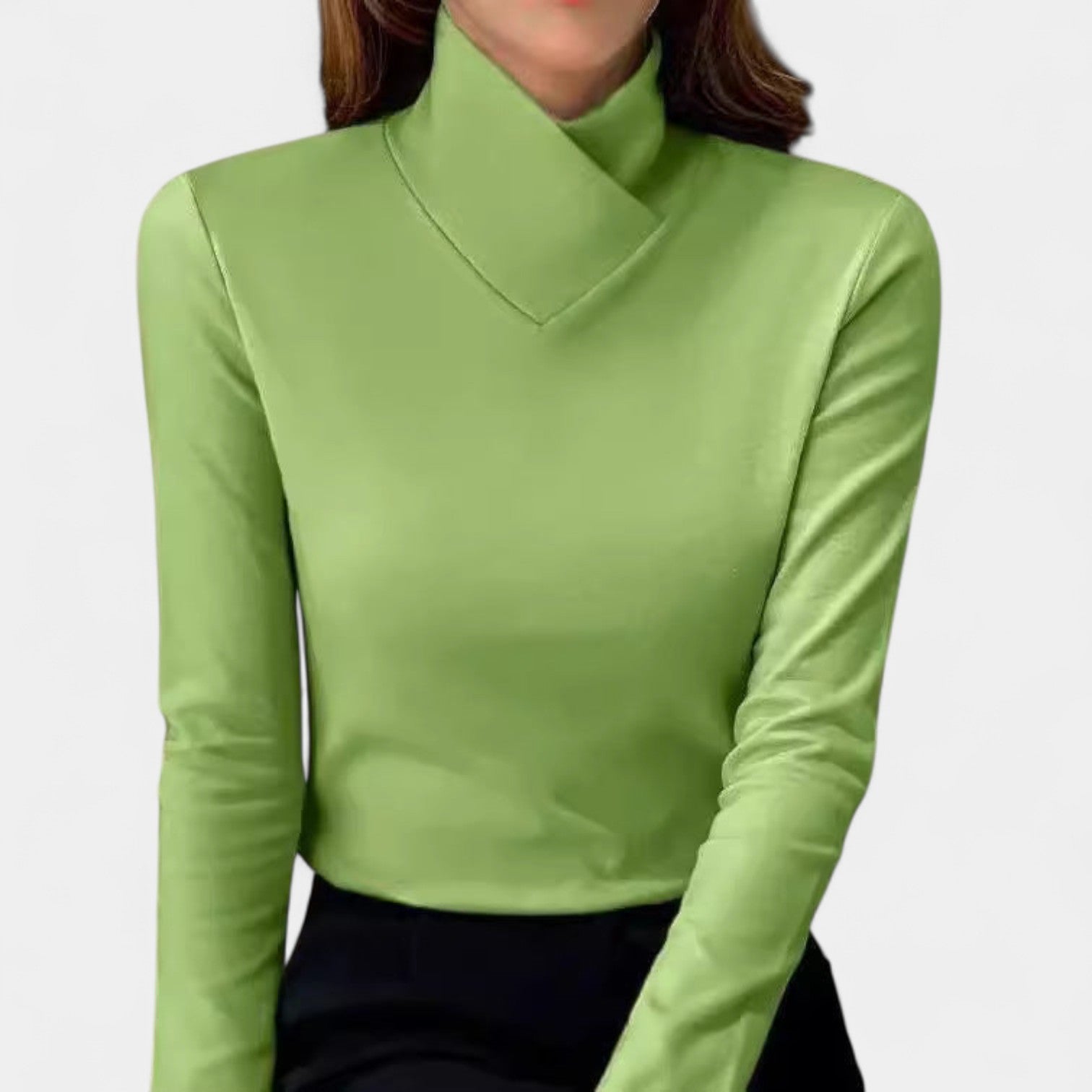 Veronika – suéter elegante de corte entallado