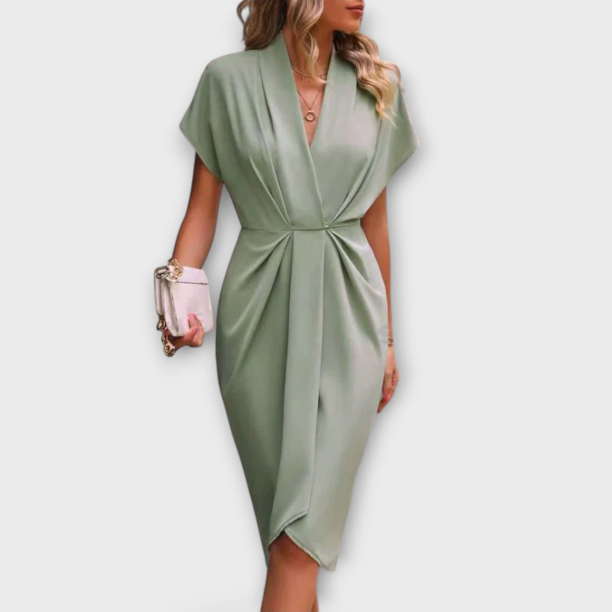 Serena - Vestido midi envolvente