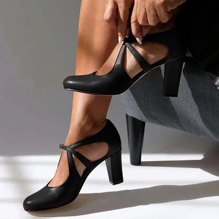 Jonna™ | Elegantes tacones de piel