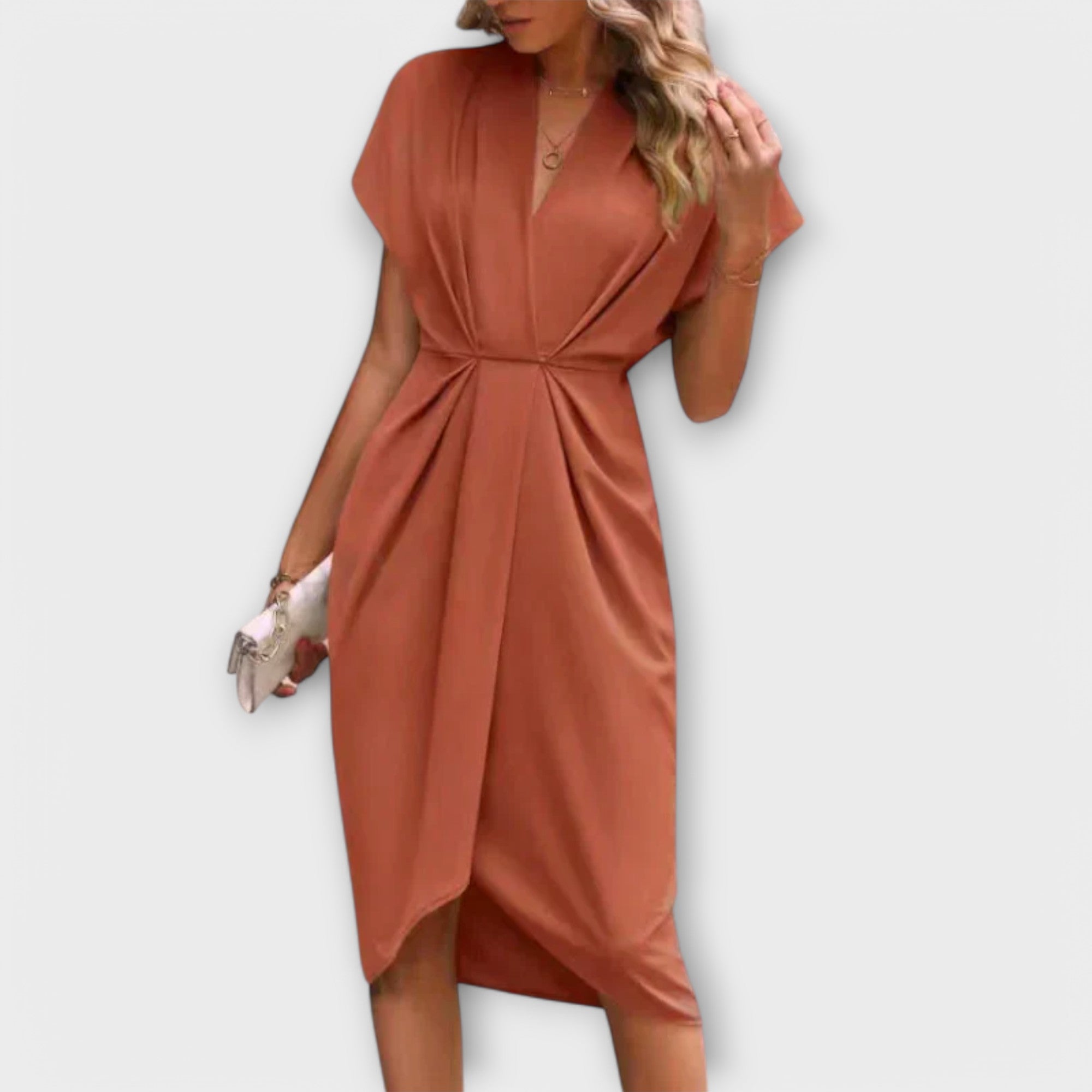 Serena - Vestido midi envolvente