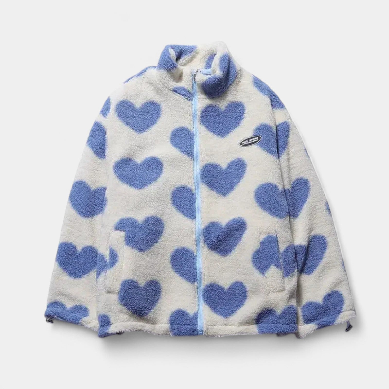 Maja – abrigo reversible con corazones