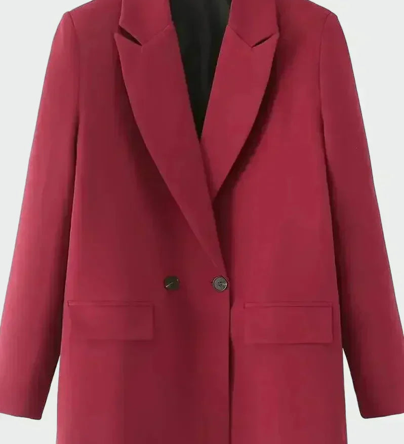 Elizabeta - Chaqueta oversize de corte moderno