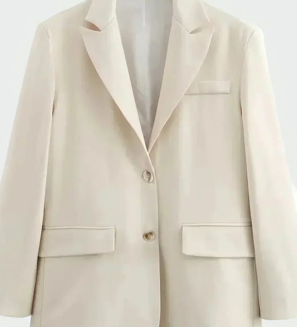Elizabeta - Chaqueta oversize de corte moderno