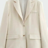 Elizabeta - Chaqueta oversize de corte moderno