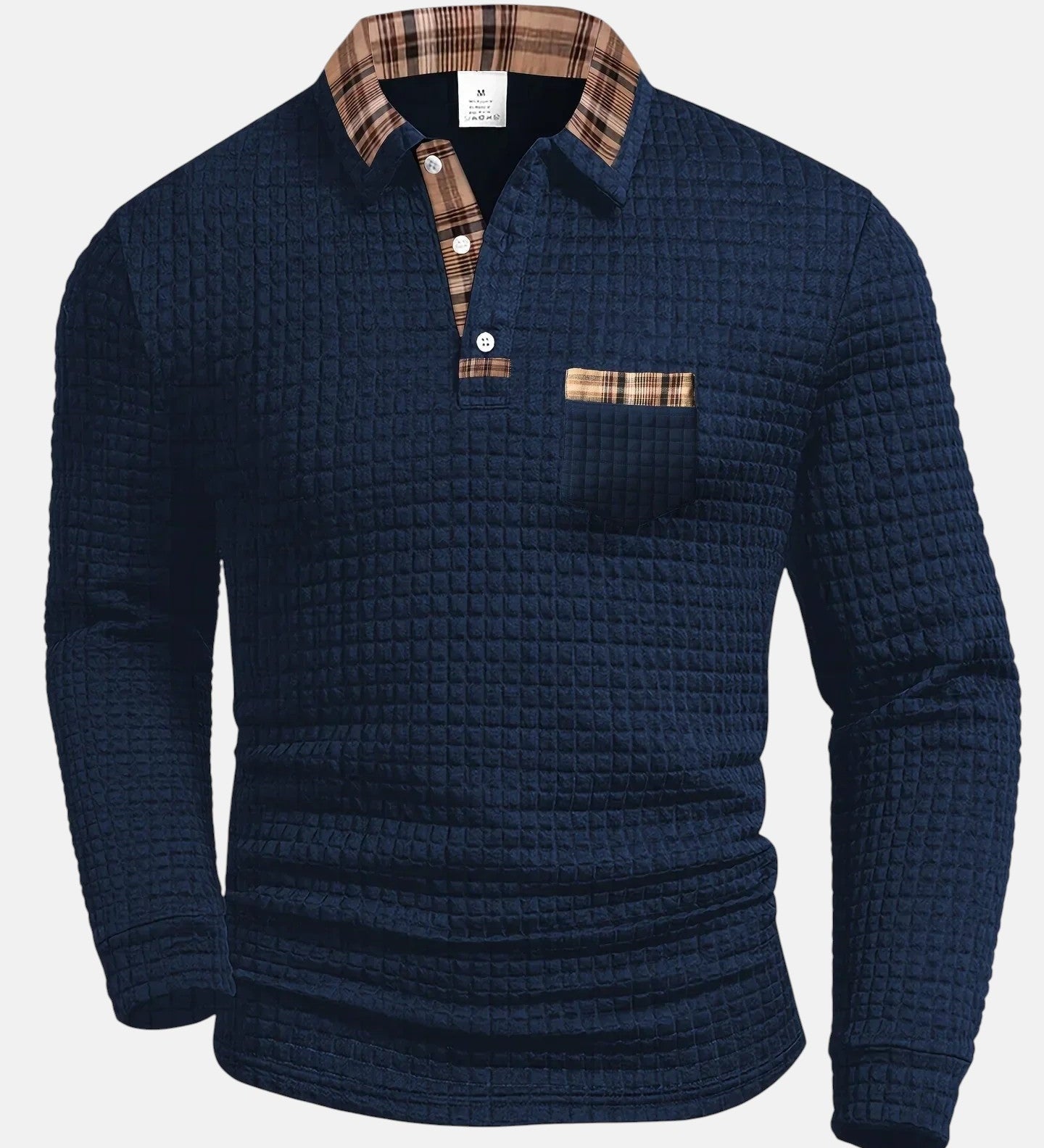 BEEKMAN | POLO CON DISEÑO DE CUADROS