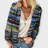 Birgitte - Chaqueta de punto vibrante y cómoda