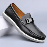 Mocasines de piel de lujo