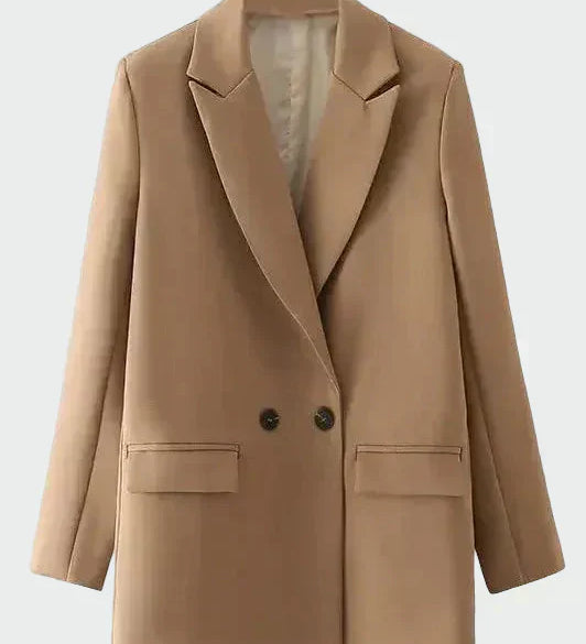 Elizabeta - Chaqueta oversize de corte moderno