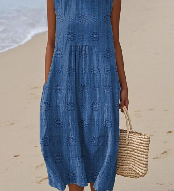 Sara™ | Vestido Midi con estampado