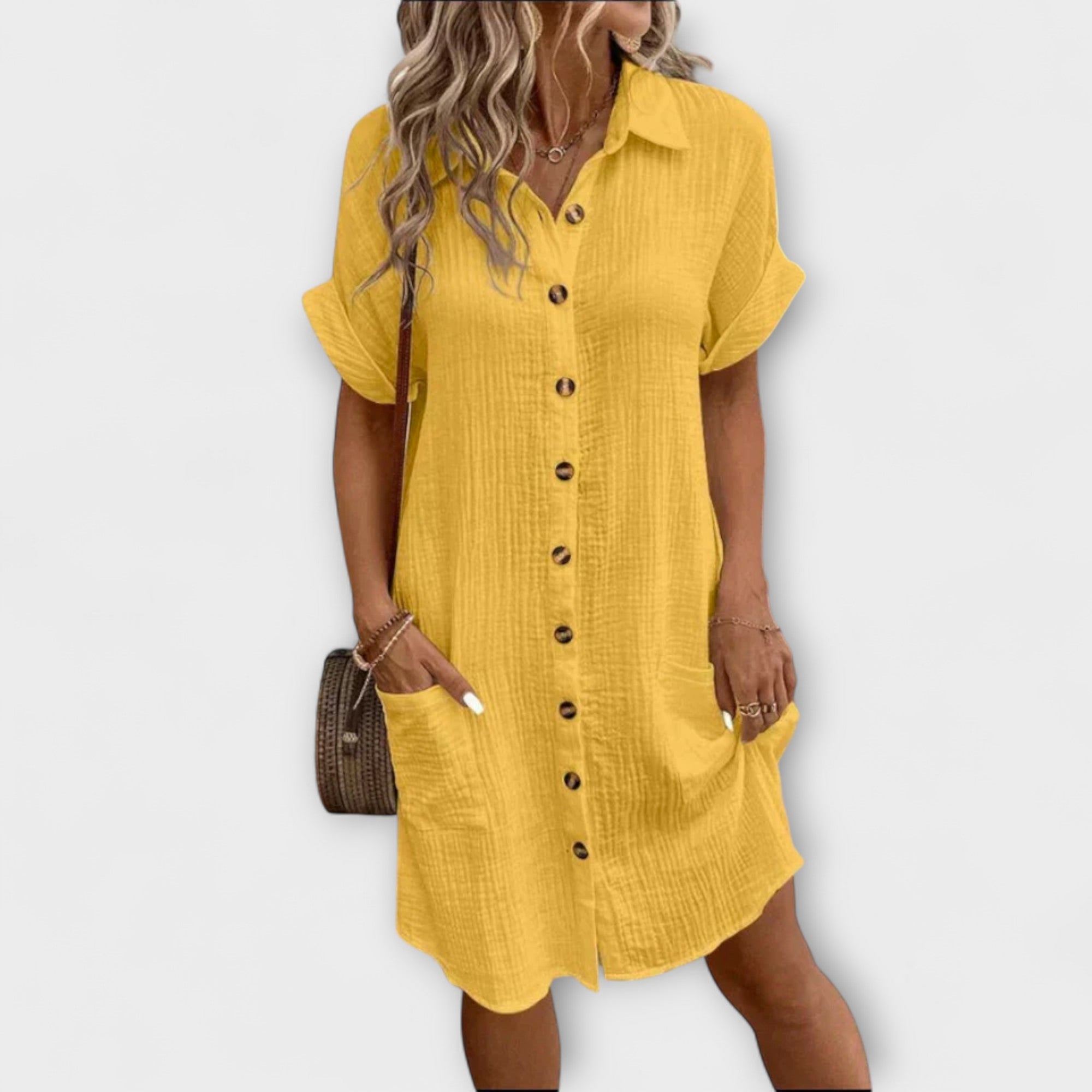 Aria - Vestidos clásicos casuales tipo polo