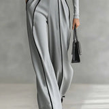 Vera™ | Conjunto elegante con detalle de contraste