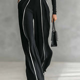 Vera™ | Conjunto elegante con detalle de contraste