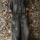 Bo | Overol de denim con tirantes