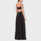 Mireille - Vestidos maxi elegantes con pliegues y aberturas