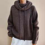 Charlotte – Cuello alto elegante de lana merino