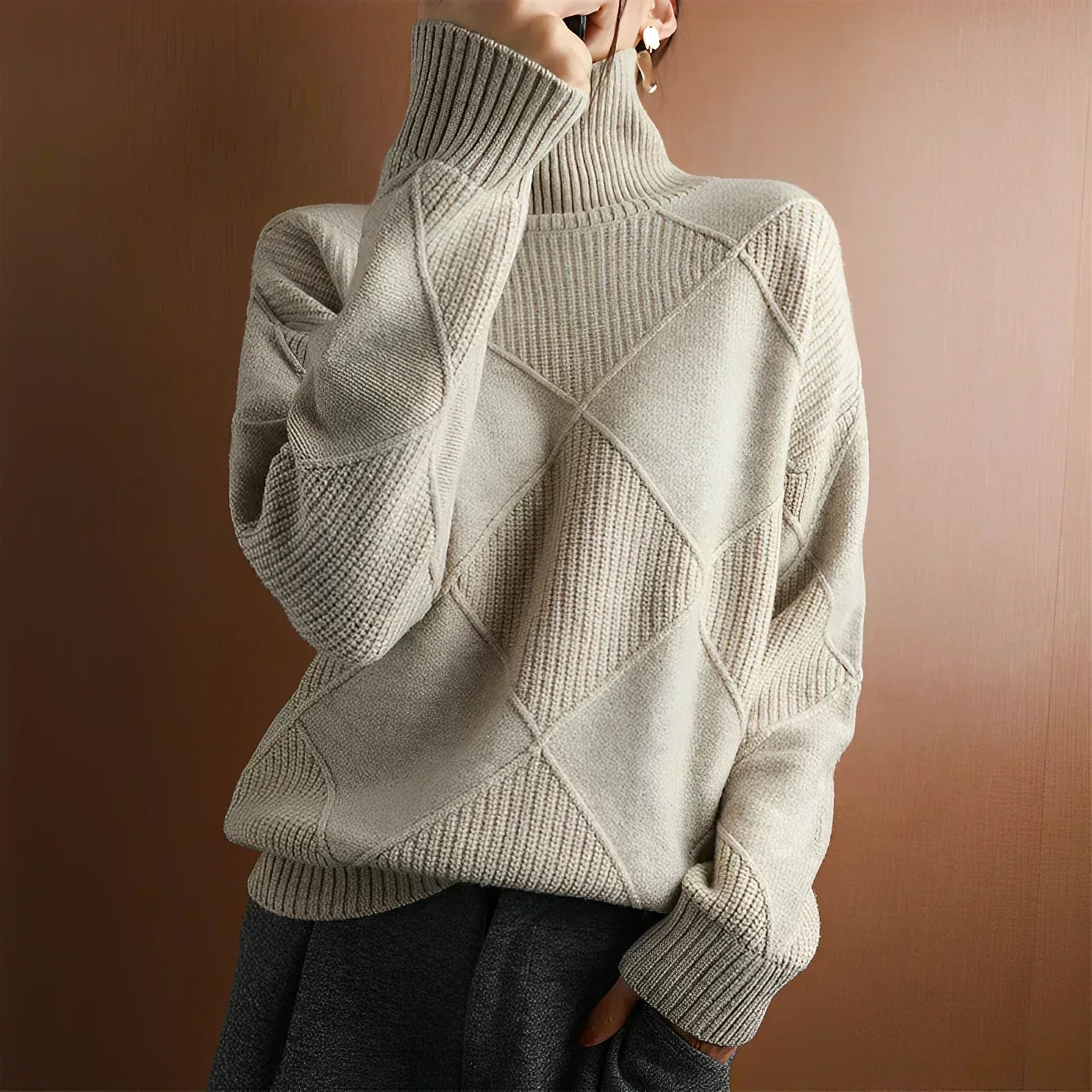 Marcelle | Suéter de cuello alto