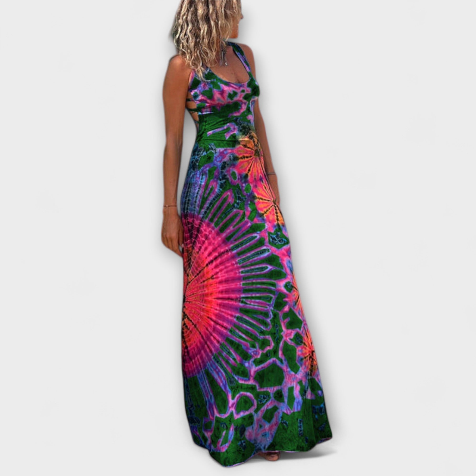 Ronja - La Bamba Vestido Maxi con estampado tie-dye