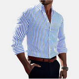 Alejandro™ | Camisa Elegante de Rayas