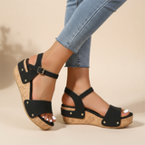 Daniela – Sandalias de cuña elegantes
