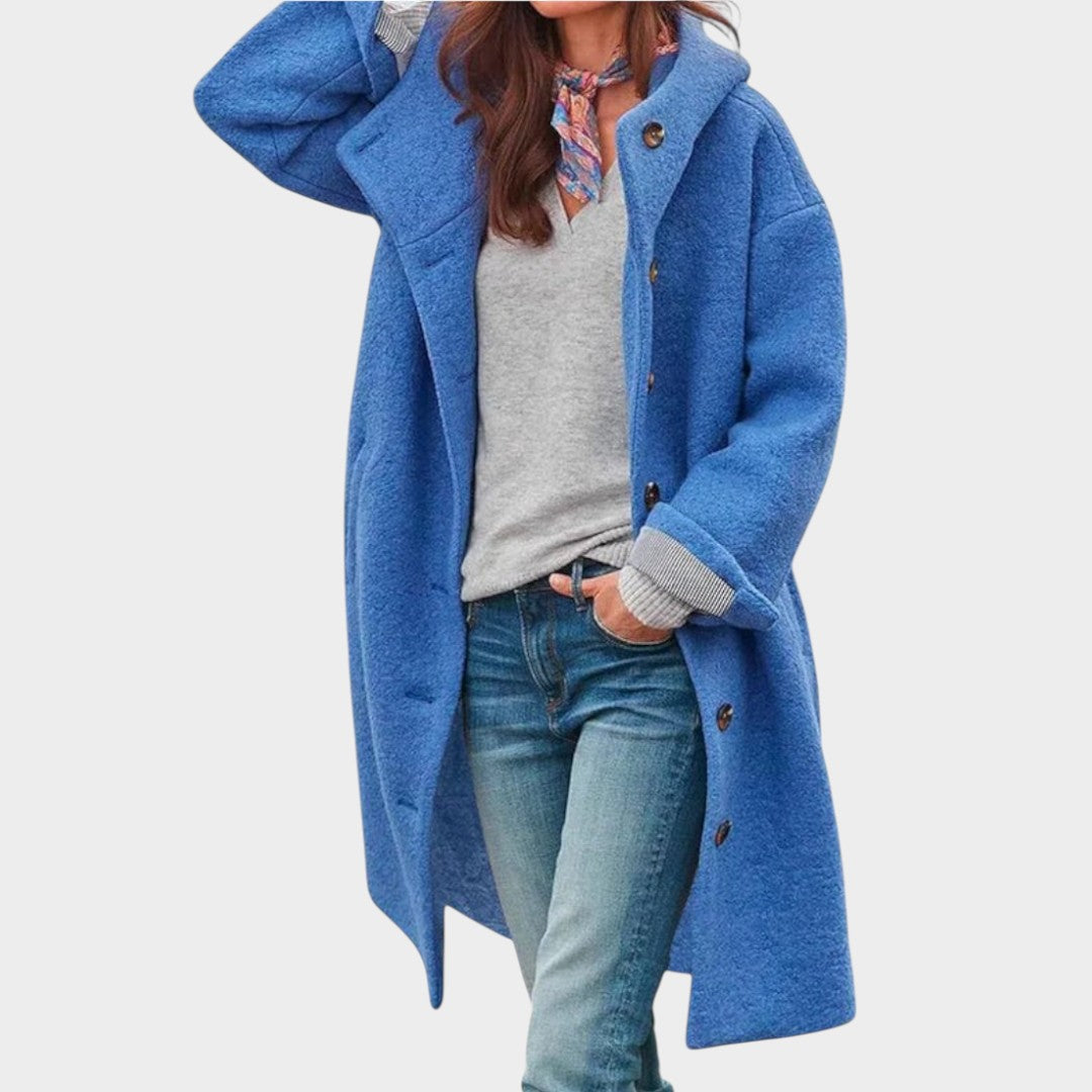 Penélope™ | Abrigo de Invierno Elegante con Capucha