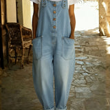 Juul | Mono de denim con tirantes ajustables