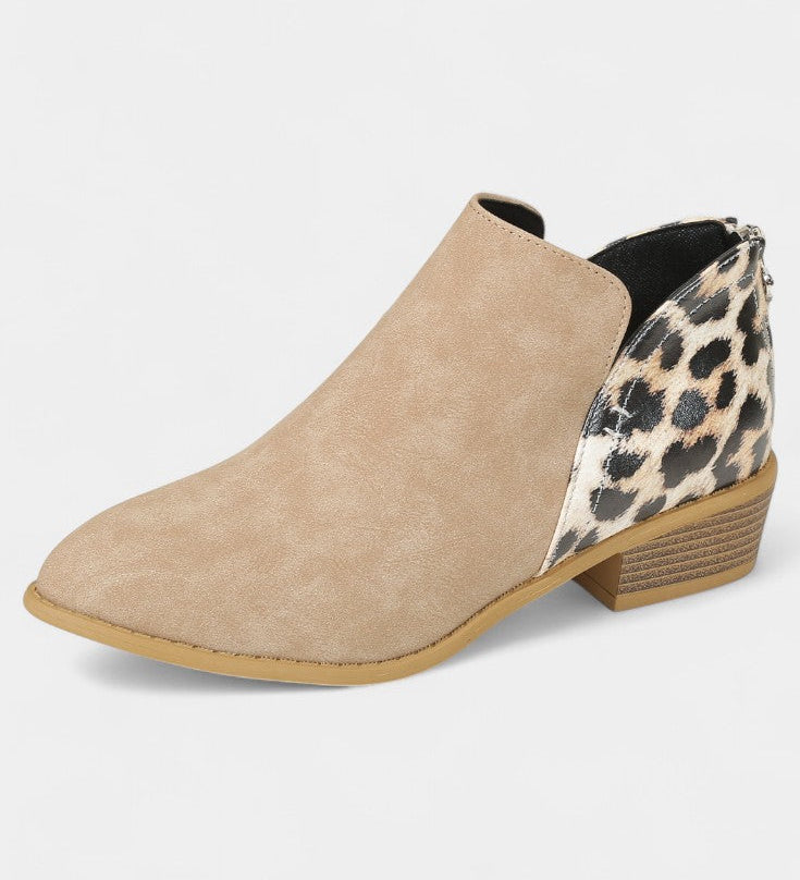 Janicee Botas Ortopédicas con Estampado de Leopardo