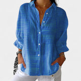 Nika – Blusa de verano con un estampado vibrante