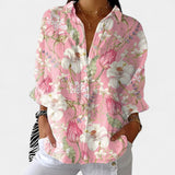Nika – Blusa de verano con un estampado vibrante