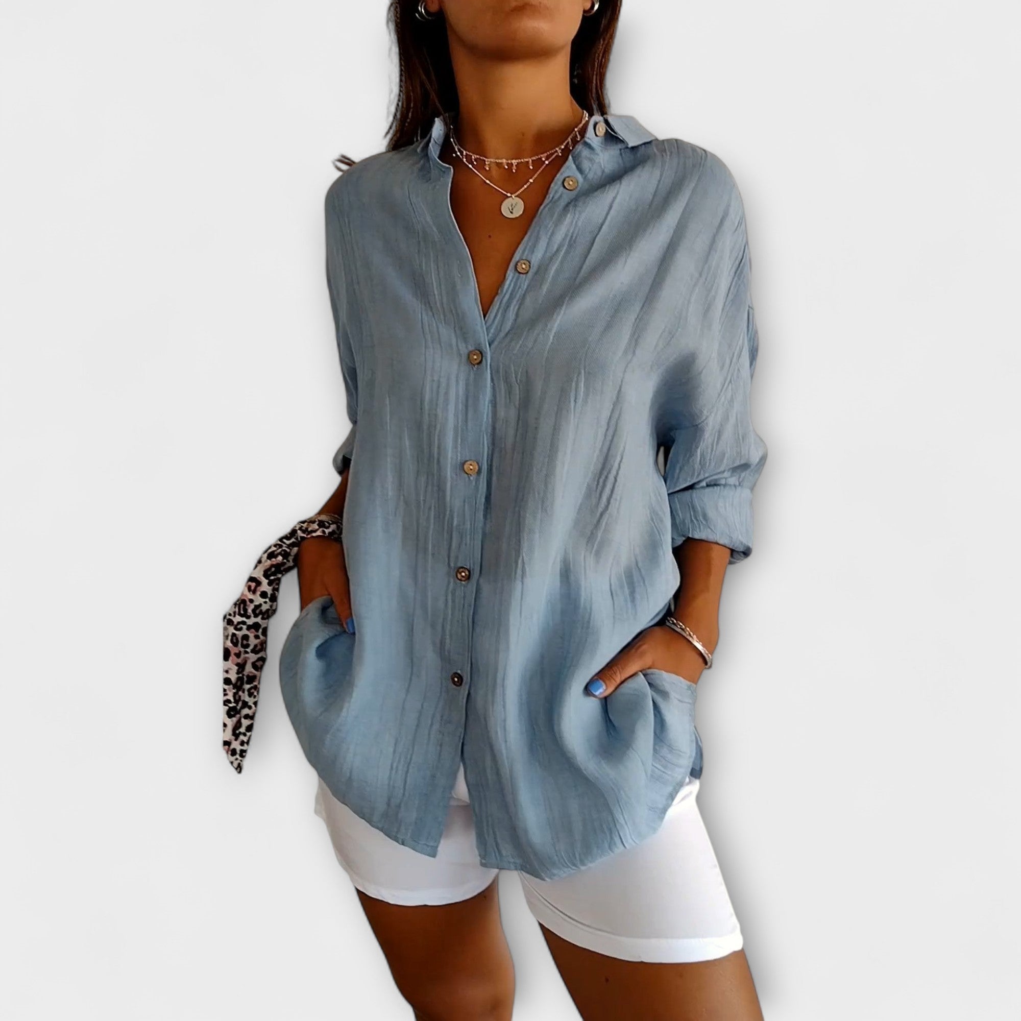 Saskia - blusa elegante para mujer