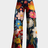 Léna™ | Pantalones Amplios Florales