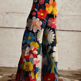 Léna™ | Pantalones Amplios Florales