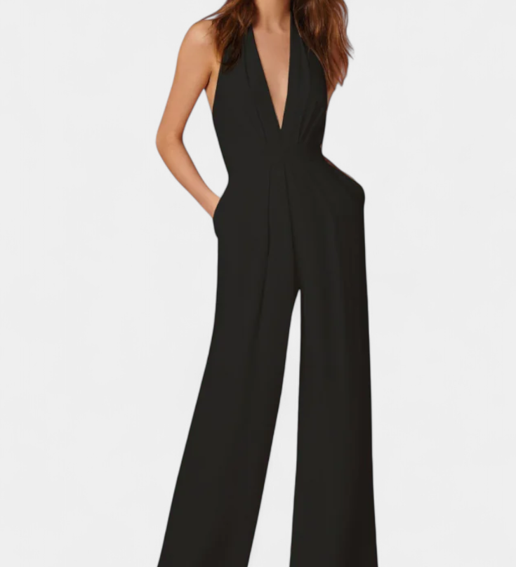 Lila Mono de Pierna Ancha con Elegancia Ligera