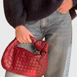 Sage Bolso Satchel Mini Woven