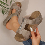 Gigi - Sandalias de cuña elegantes