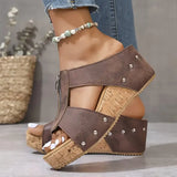 Gigi - Sandalias de cuña elegantes