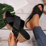 Oakley – Sandalias Wedge Boho