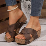 Oakley – Sandalias Wedge Boho
