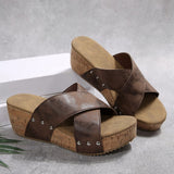 Oakley – Sandalias Wedge Boho